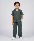 HR clothing Kids Thermal Co-Ord Set 0138/0116 -D-Green
