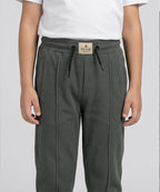 Kids Straight Fit Trouser Blw-0138 - D-Green