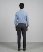 Men's Dress Shirt - Texture Blue Dsh-0295