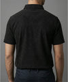 Men's T-Shirt Collar Black Tsh-5923