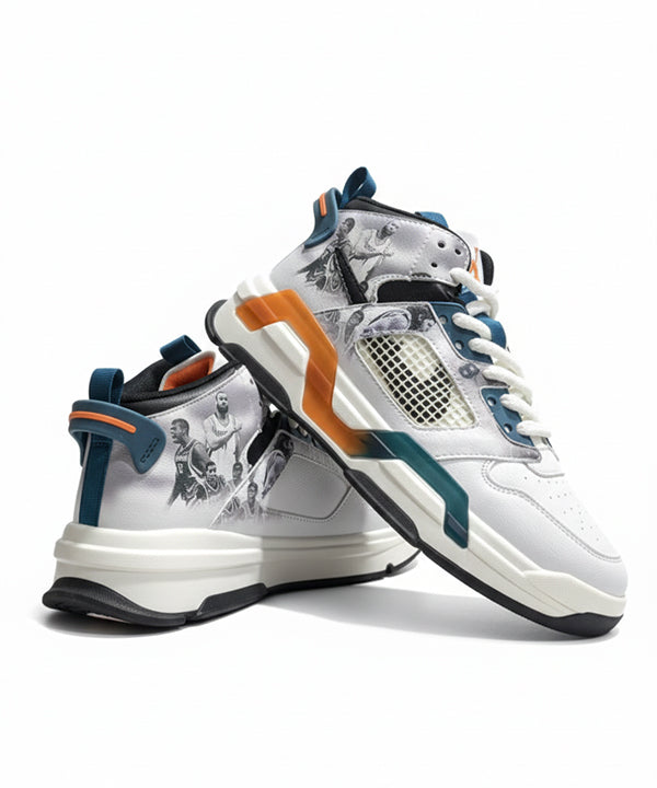BasketBall Casual Sneakers Fw-0158 White