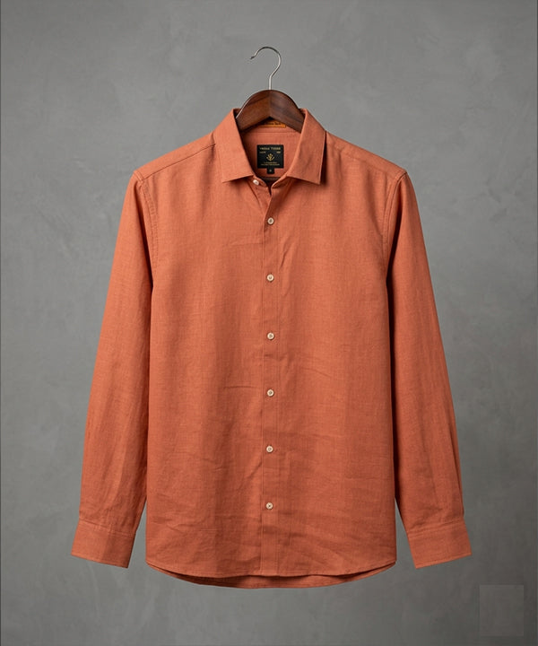 Men's Casual Shirt - Shc-1972 Orange (ORG)