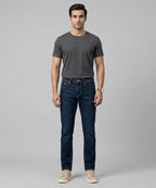Men's Denim Straight Fit- Jp-2240 N-Blue