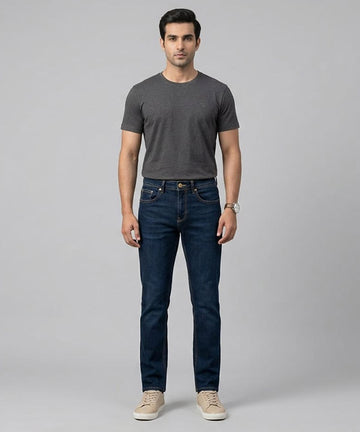 Men's Denim Straight Fit- Jp-2240 N-Blue
