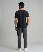 HR Clothing Men’s Black Basic T-Shirt – TSH-7207