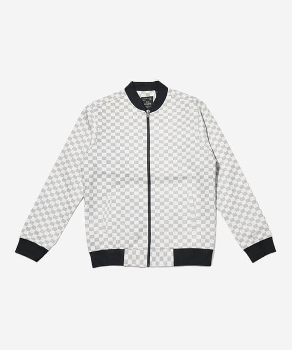 Men's Leather Jacket - White JK-0422