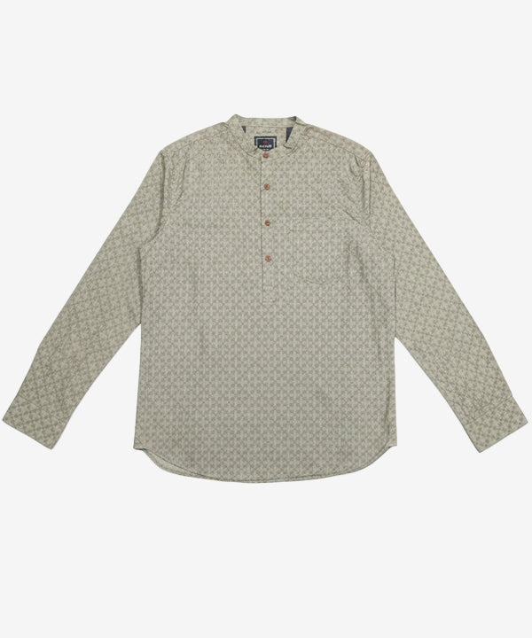 Men's Casual Shirt - Shc-1382 Texture Green