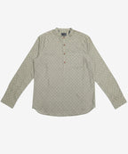 Men's Casual Shirt - Shc-1382 Texture Green