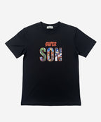 HR clothing Kids Super Son Tee's - Black BTS-1899