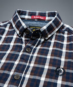 Men's Casual Shirt - Shc-1701 Brown Chk