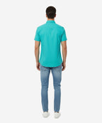Men's Casual Shirt Half Sleeves - Ferozi Shc-1845 Strech Fabric(ORG)