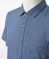 Men's Casual Shirt - Shc-1368 Texture Blue