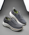 Knit Running Sneakers Fw-0161 D-Grey
