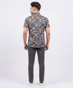 Men's Casual Multi Printed Half Sleves Shc-1778