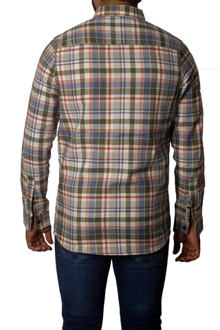 Men's Casual Checkered Shirt SHC-1707 Multi Chk