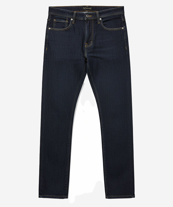 HR Clothing Men's Denim Straight Fit - Navy JP-1884