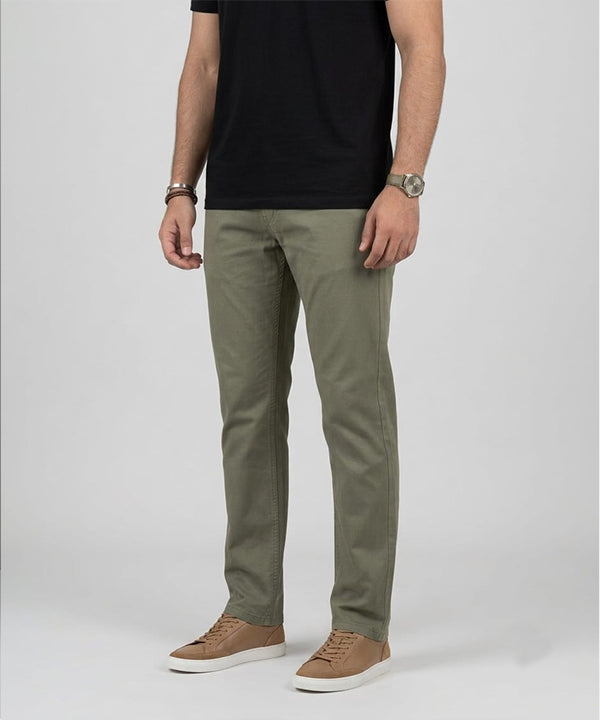 Men's Chino Straight Fit- Olive-Green CP-0555