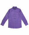 Men's Casual Shirt - Shc-1068 Dotted Purple