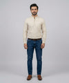 Men's Casual Shirt - Shc-1385 Texture Beige