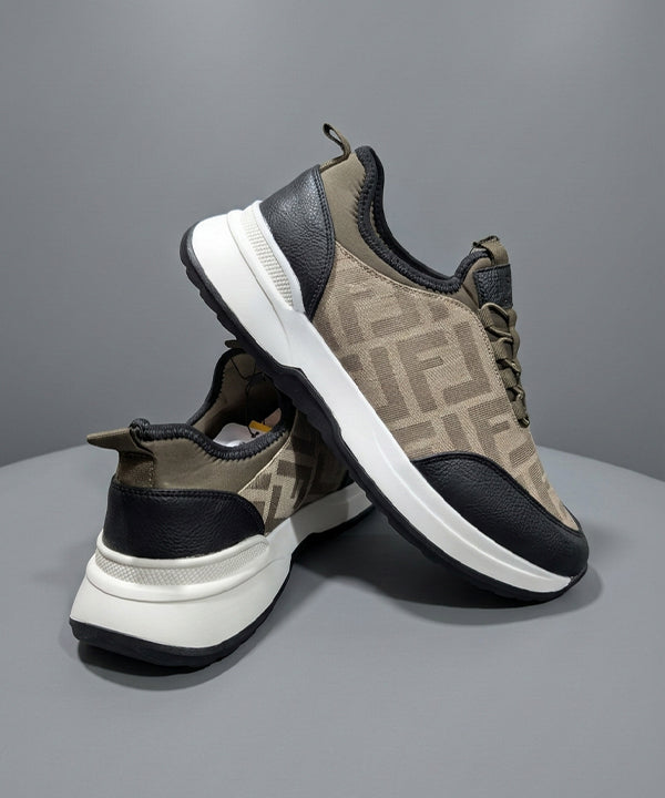 Slip-On Casual Sneakers Fw-0165 Khaki