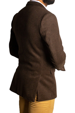 Formal Brown Blazer Blz-0160