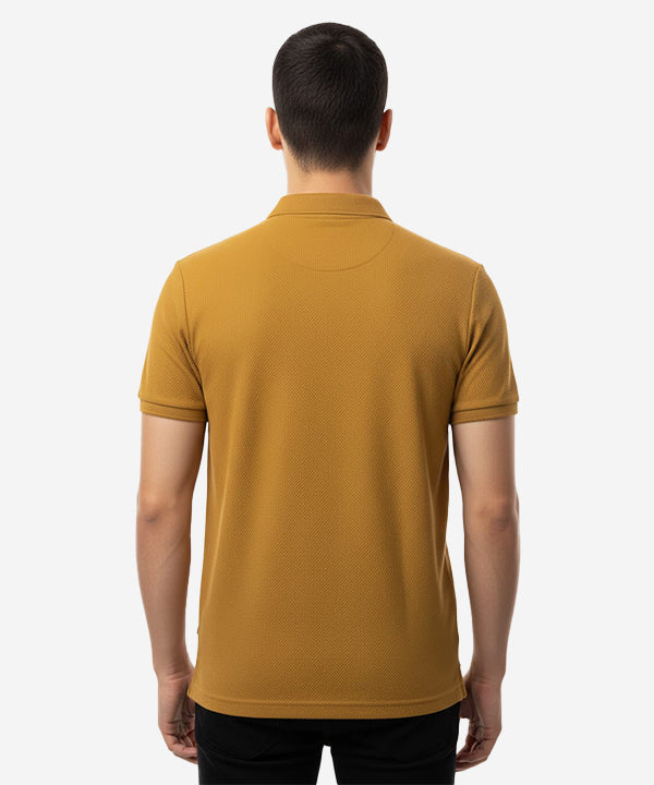 HR Clothing Men's T-Shirt POLO Camel TSH-5905