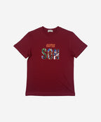 HR clothing Kids Super Son Tee's- Maroon BTS-1899