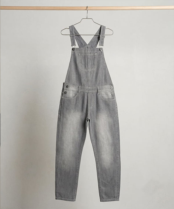 HR Clothing Women's Denim Rompers – Grey - DG-0001