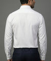 Men's Dress Shirt - White Stripes Dsh-0289
