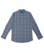 Men's Casual Shirt - Shc-1458 Blue Chk