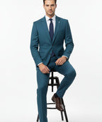 Formal Suit Gst-0117 Royal Blue 2 Button