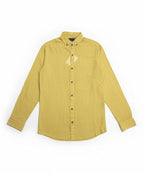Men's Casual Shirt - Shc-1351 Printed Yellow