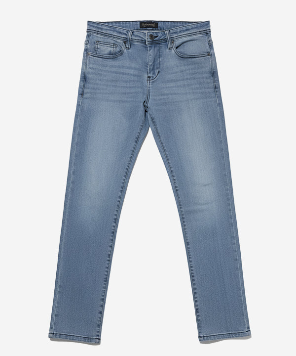 HR Clothing Men's Denim - L Blue JP-1974