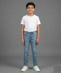 Boys Ice Blue Stretch Denim Jeans- Bjp-0292