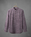 Men's Casual Shirt - Shc-1721 Purple Texture