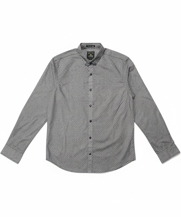 Men's Casual Shirt - Shc-1607 Printed Brown