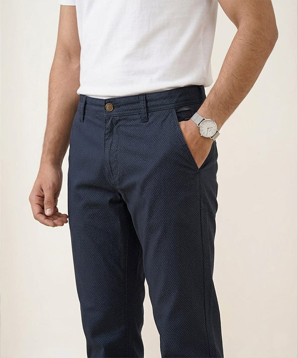 Men's Straight Fit Chino - Navy - CP-0558