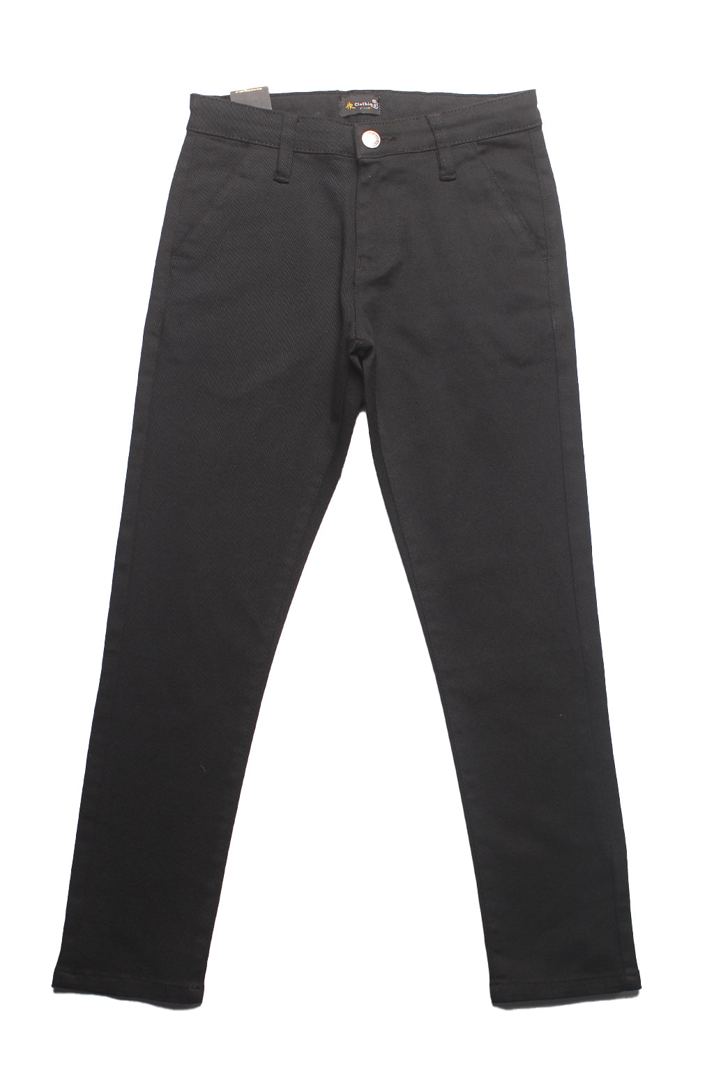Kids Cotton Chino Pant - Bcp-0037 Black