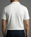 Men's T-Shirt Collar White Tsh-7025