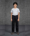 Boys Black Carpenter Straight Cargo Pants- Bjp-0300