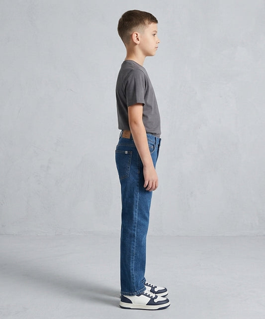 Kids Straight Fit Jeans- BJP-0298 Navy