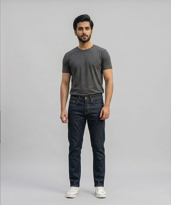 Men's Denim Straight Fit- N-Blue JP-2232