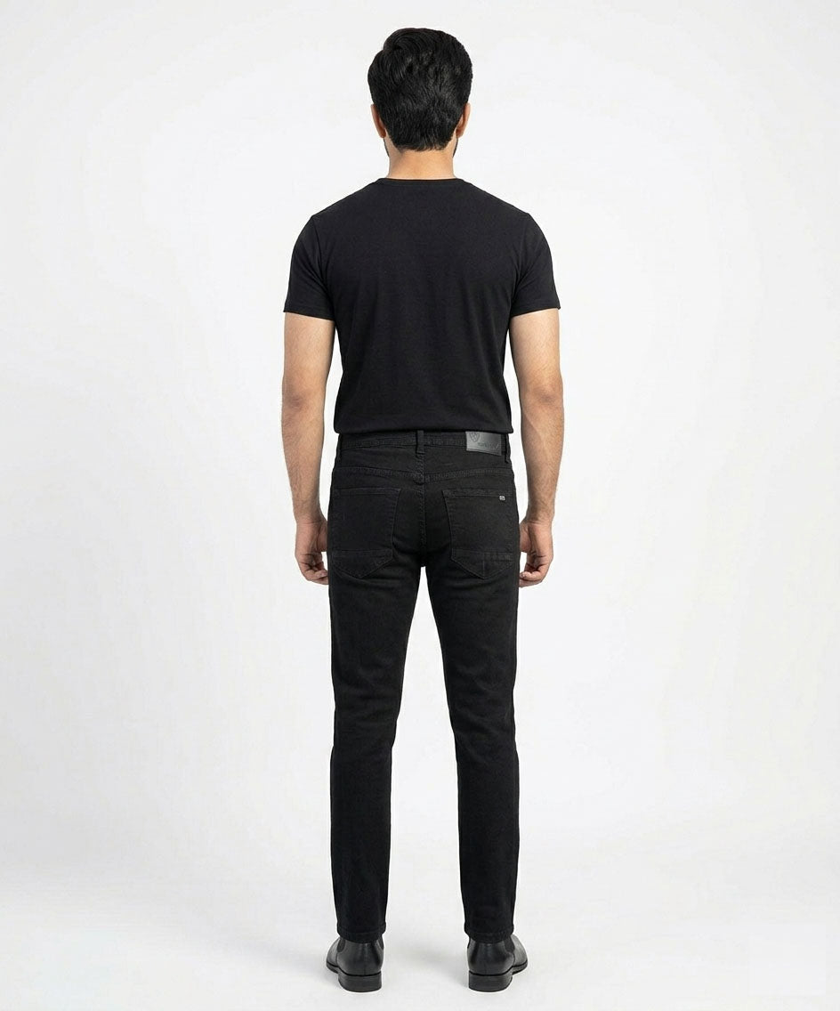 Men's Denim Slim Fit- Black JP-2016