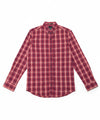 Men's Casual Shirt - Shc-1607 Orange Stripe