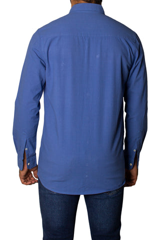 Men's Casual Shirt SHC-1698 Blue