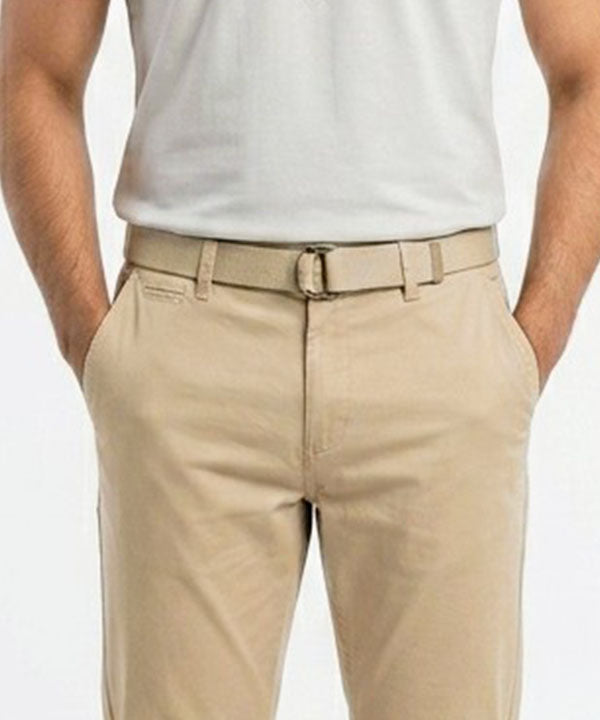 Men's Chino Straight Fit- Beige CP-0551