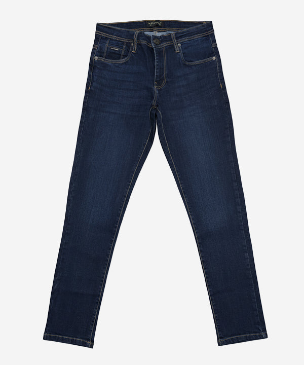 HR Clothing Men's Denim - Navy JP-1990