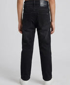 Boys Black Stretch Denim Jeans- Bjp-0315