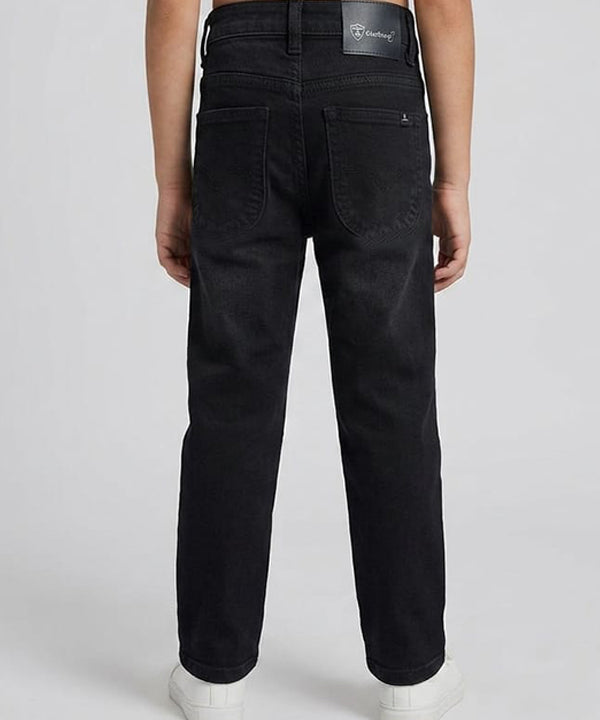Boys Black Stretch Denim Jeans- Bjp-0315