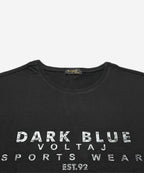 HR Clothing Men’s Printed T-Shirt – Black TSH-5879